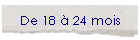 De 18  24 mois